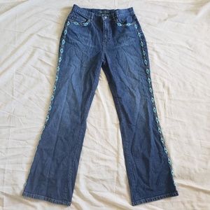 Ralph Lauren High Wasted Beaded Jeans